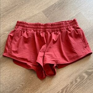Women's Red offline hot Shorts